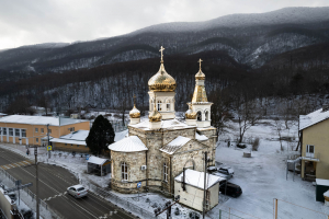 БОЖЕСТВЕННАЯ ЛИТУРГИЯ В ХРАМЕ СВЯТИТЕЛЯ НИКОЛАЯ ЧУДОТВОРЦА, СЕЛА АДЕРБИЕВКА