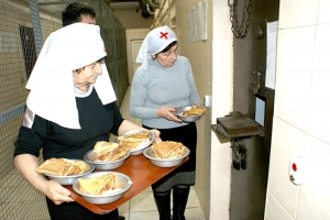 Поздравление со Сретением Господним и масленницей в изоляторе временного содержания