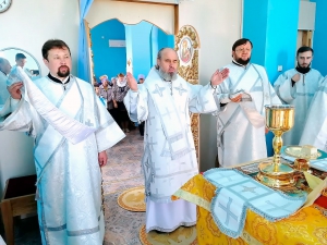 Освящение храма Рождества Пресвятой Богородицы станицы Вышестеблиевской