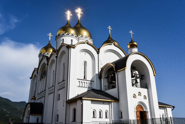 ГЕЛЕНДЖИК. ВСЕНОЩНОЕ БДЕНИЕ В КАФЕДРАЛЬНОМ СОБОРЕ АПОСТОЛА АНДРЕЯ ПЕРВОЗВАННОГО