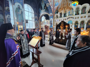 КРЫМСК. ВЕЛИКИЙ ПОКАЯННЫЙ КАНОН В МИХАИЛО-АРХАНГЕЛЬСКОМ ХРАМЕ