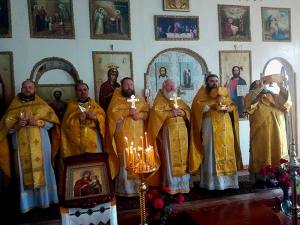 Храм в честь святителя Николая Чудотворца в станице Черноерковской встретил престольный праздник