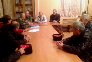 Сход Петровского станичного казачьего общества