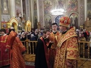 ВСЕНОЩНОЕ БДЕНИЕ НАКАНУНЕ ДНЯ ПАМЯТИ СВЯЩЕННОМУЧЕНИКА ИСИДОРА