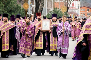 Богослужение в день памяти священномученика Димитрия пресвитера Геленджикского
