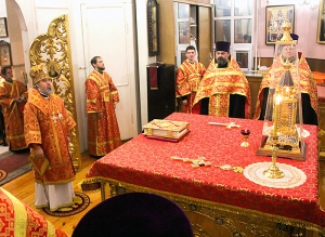 Всенощное бдение в канун Собора новомучеников и исповедников Церкви Русской