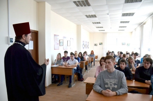 Встреча со студентами Кубанского казачьего государственного института пищевой индустрии и бизнеса в Темрюке