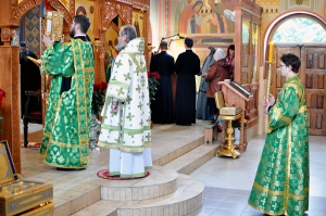 Божественная литургия в день памяти преподобноисповедника схиархимандрита Севастиана Карагандинского