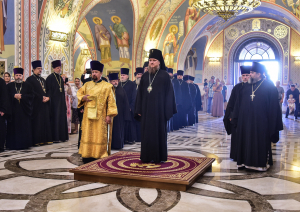 ГЕЛЕНДЖИК. БОЖЕСТВЕННАЯ ЛИТУРГИЯ. ЮБИЛЕЙ ПРАВЯЩЕГО АРХИЕРЕЯ