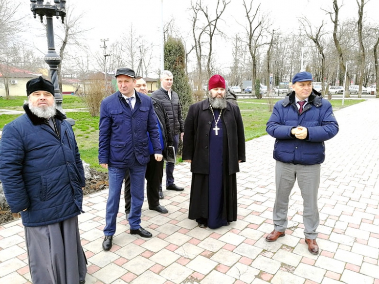 Глава Новороссийской епархии посетил город Славянск-на-Кубани с рабочим визитом