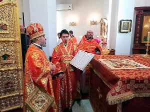 БОЖЕСТВЕННАЯ ЛИТУРГИЯ В ХРАМЕ СВЯТОЙ ВЕЛИКОМУЧЕНИЦЫ ВАРВАРЫ СЕЛА ВАРВАРОВКА