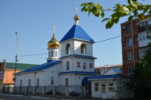 ЛИТУРГИЯ ПРЕЖДЕОСВЯЩЕННЫХ ДАРОВ В ХРАМЕ СВЯТОГО БЛАГОВЕРНОГО КНЯЗЯ АЛЕКСАНДРА НЕВСКОГО ГОРОДА ТЕМРЮКА