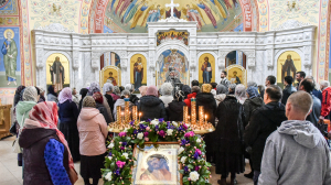 ГЕЛЕНДЖИК. ЛИТУРГИЯ ПРЕЖДЕОСВЯЩЕННЫХ ДАРОВ В КАФЕДРАЛЬНОМ СВЯТО-ВОЗНЕСЕНСКОМ СОБОРЕ