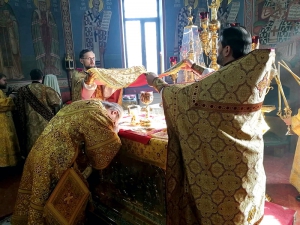 Божественная литургия в Неделю о блудном сыне