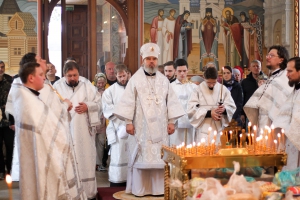 БОЖЕСТВЕННАЯ ЛИТУРГИЯ ВО 3-Ю РОДИТЕЛЬСКУЮ СУББОТУ ВЕЛИКОГО ПОСТА