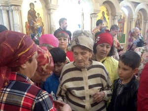 Чествование ветеранов в храме села Витязево