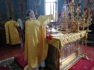 БОЖЕСТВЕННАЯ ЛИТУРГИЯ В НЕДЕЛЮ ВСЕХ СВЯТЫХ