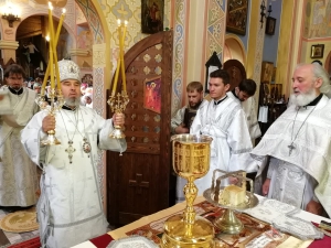 Освящение храма преподобного Серафима Саровского города-курорта Анапы
