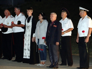 Традиционная Всероссийская патриотическая акция «Свеча памяти» в городе Темрюк