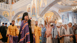 АНАПА. БОЖЕСТВЕННАЯ ЛИТУРГИЯ В ХРАМЕ СВЯТОГО РАВНОАПОСТОЛЬНОГО ВЕЛИКОГО КНЯЗЯ ВЛАДИМИРА