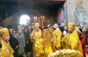 БОЖЕСТВЕННАЯ ЛИТУРГИЯ В НЕДЕЛЮ СЫРОПУСТНУЮ В ХРАМЕ ДЕРЖАВНОЙ ИКОНЫ БОЖИЕЙ МАТЕРИ ГОРОДА-КУРОРТА АНАПА