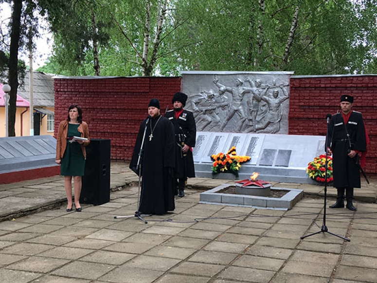 День Победы в поселке Забойском