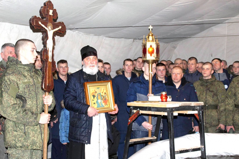 Праздник Крещения Господня в воинской части 40515 в Анапе
