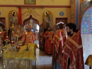 Всенощное бдение накануне праздника Усекновения главы Пророка, Предтечи и Крестителя Господня Иоанна