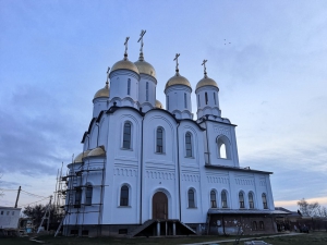 Всенощное бдение в храме святителя Николая Чудотворца станицы Запорожской