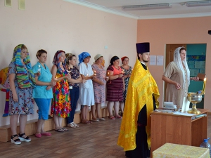 Освящение дошкольного образовательного учреждения «Радуга» в городе Темрюк