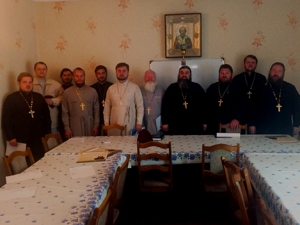В Свято-Успенском храме города Славянска-на-Кубани состоялось собрание духовенства Славянского благочиния