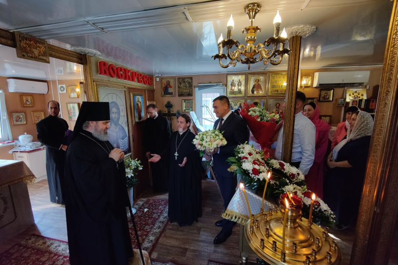 МИХАЙЛОВСКИЙ ПЕРЕВАЛ. БОЖЕСТВЕННАЯ ЛИТУРГИЯ В ПРАЗДНИК ВОСПОМИНАНИЯ ЧУДА АРХИСТРАТИГА БОЖЬЕГО МИХАИЛА, БЫВШЕГО В ХОНЕХ