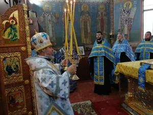 Акафист святителю Николаю Мирликийскому Чудотворцу в Свято-Успенском кафедральном соборе г. Новороссийска