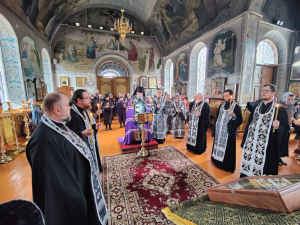СЛАВЯНСК-НА-КУБАНИ. ВЕЛИКИЙ ПОКАЯННЫЙ КАНОН ПРЕПОДОБНОГО АНДРЕЯ КРИТСКОГО В СВЯТО-УСПЕНСКОМ ХРАМЕ