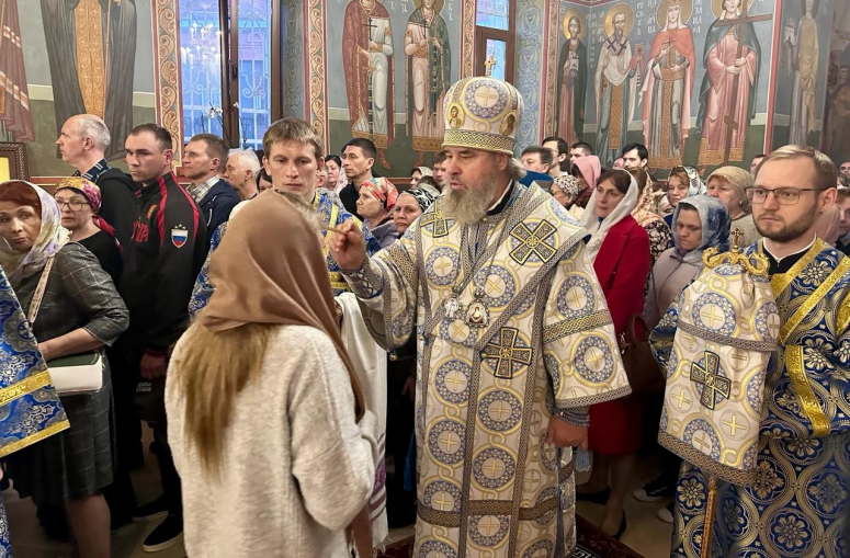 НОВОРОССИЙСК. ВСЕНОЩНОЕ БДЕНИЕ В КАНУН ПРАЗДНИКА БЛАГОВЕЩЕНИЯ ПРЕСВЯТОЙ БОГОРОДИЦЫ