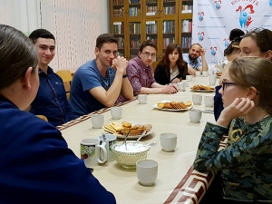 В Свято-Вознесенском соборе г.-к. Геленджик прошла еженедельная встреча православного молодежного движения "Верность"