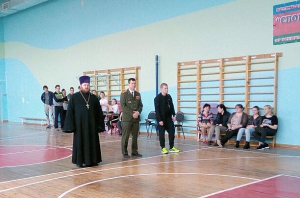 Священник посетил школу № 17 г. Славянск-на-Кубани