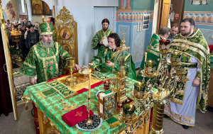 АБРАУ-ДЮРСО. БОЖЕСТВЕННАЯ ЛИТУРГИЯ В ДЕНЬ ПАМЯТИ СВЯТОЙ КСЕНИИ ПЕТЕРБУРГСКОЙ
