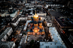 РОЖДЕСТВЕНСКАЯ ВЕЧЕРНЯ В СВЯТО ЕКАТЕРИНИНСКОМ КАФЕДРАЛЬНОМ СОБОРЕ ГОРОДА КРАСНОДАРА