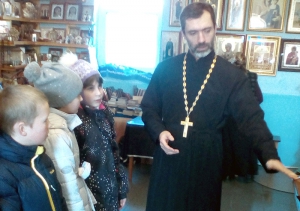 Знакомство с храмом учеников 4 класса школы №16 села Цибанобалка