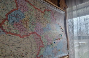 ОСВЯЩЕНИЕ БАЗЫ ВОЛОНТЕРСКОГО ДВИЖЕНИЯ ПОМОГАЮЩЕГО ФРОНТУ «МамБат»