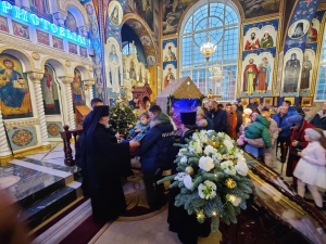 КРЫМСК. ВЕЛИКАЯ ВЕЧЕРНЯ В МИХАИЛО АРХАНГЕЛЬСКОМ ХРАМЕ