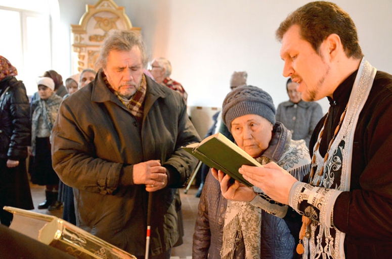 Чин присоединения к Церкви  в темрюкском храме святого благоверного князя Александра Невского