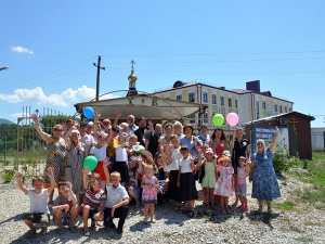 Праздничное мероприятие, посвященное Всероссийскому Дню семьи, любви и верности, на приходе Архистратига Михаила с. Михайловский перевал