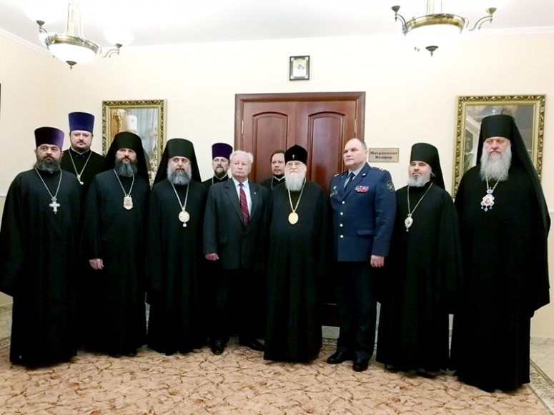 В Екатеринодарском епархиальном управлении состоялось подписание соглашения о сотрудничестве между епархиями Кубанской митрополии и УФСИН России по Краснодарскому краю