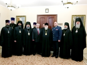 В Екатеринодарском епархиальном управлении состоялось подписание соглашения о сотрудничестве между епархиями Кубанской митрополии и УФСИН России по Краснодарскому краю