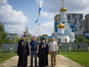 БОЖЕСТВЕННАЯ ЛИТУРГИЯ В ХРАМЕ СВЯТОГО РАВНОАПОСТОЛЬНОГО ВЕЛИКОГО КНЯЗЯ ВЛАДИМИРА