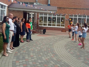 Священник посетил мероприятие «Мы за здоровый образ жизни! Мы против вредных привычек!»