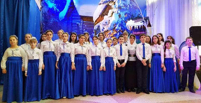 Детский хор &quot;Отрада&quot; воскресной художественно-хоровой школы при Свято-Михаило-Архангельском храме города Крымска стал победителем в номинации &quot;хоровые коллективы&quot;