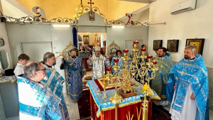 ГАЙДУК. БОЖЕСТВЕННАЯ ЛИТУРГИЯ В ПРАЗДНИК ИКОНЫ БОЖИЕЙ МАТЕРИ "ВСЕХ СКОРБЯЩИХ РАДОСТЬ”